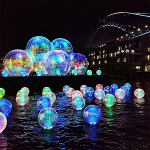 Décoration boule de miroir gonflable Disco colorée boule de miroir gonflable boule d'argent géante gonflable pour la <span class=keywords><strong>location</strong></span> de fête - Product Image 3