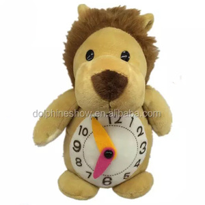 Đồ Chơi Đồng Hồ Báo Thức Hình Động Vật Mềm Nhỏ Dễ Thương Búp Bê Thú Nhồi Bông Tùy Chỉnh Bán Sỉ Cho Trẻ Em - Product Image 4