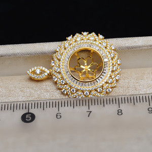 อุปกรณ์ทำจี้ไข่มุกเงินแท้ S925 ขนาด 11 มม. ฐานเปล่าสำหรับใส่จี้ ผลิตภัณฑ์กึ่งสำเร็จรูป JG5253 - Product Image 4