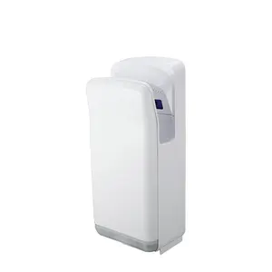 Toilettes professionnelles de sèche-mains à jet d'air, cheveux de main en plastique d'ingénierie de résistance au feu, machine infrarouge de sèche-mains d'hôpital