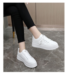 2026 Wholesale Thick-Soled <b>Height</b>-<b>Increasing</b> Casual <b>Shoe</b> Women's Spring Summer Autumn Breathable Lace-up Loafers - Product Image 6