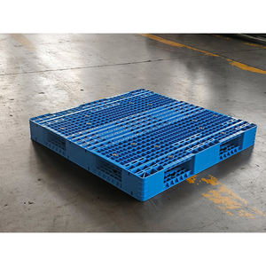 Venta directa Fabricante Almacén de logística Heavy Duty 1200*1200 Paleta de plástico ecológica duradera de doble cara para almacenamiento - Product Image 5