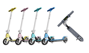 Trottinette électrique pour enfants EU UK Dropship, 6,5 pouces, moteur 130W, conduite sécurisée, pliable, deux roues, batterie Li-ion, trottinette pour enfants - Product Image 4