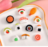 Ciondoli in Resina a Forma di Mini Sushi e Palline di Riso per Artigianato Fai-da-Te e Accessori per Case delle Bambole - Vendita all'Ingrosso