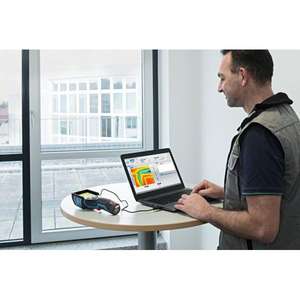 BOSCH - 0601083101 Thermo Detector GTC 400 C Professional en L-Boxx 136 con batería 1 GBA 12V 2.0Ah y correa de transporte - Product Image 5