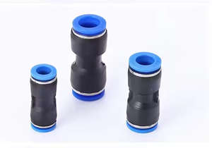 Raccord droit en PU PUC 8-8mm – Raccord égal en plastique pour tuyau flexible – Connecteur pneumatique à pousser – Raccords complets - Product Image 6