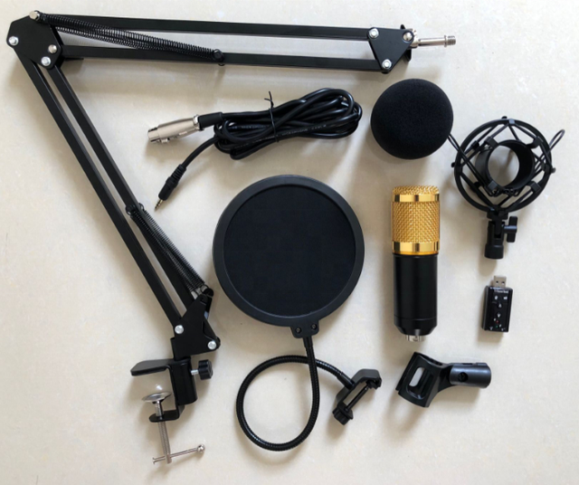 Hot Sale BM800B Professional Studio Broadcasting Recording Condenser Microphone Set Best Selling Condenser Mic