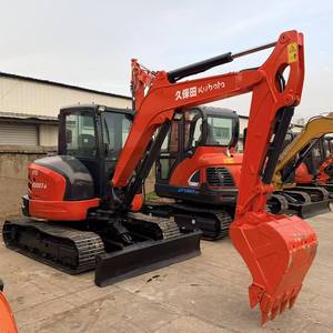 Second Hand Kubota KX057-4 <b>Small</b> Digger, Ultra Fuel Efficient, Smooth Original Hydraulic System, Wear Resistant Rubber Tracks. - Product Image 1