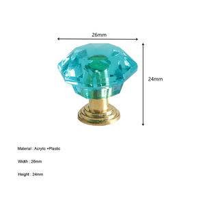 Tinh thể trong suốt xử lý cửa Tủ Ngăn Kéo cửa tủ xử lý Acrylic xử lý - Product Image 3