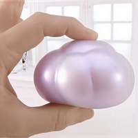 Jouet Squishy Nuage à Remontée Lente, Balle Anti-Stress Translucide en Gelée, Matériau TPR, Unisexe, pour les 14 ans et plus, Mini Fidget pour les Doigts, Soulagement du Stress