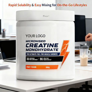 OEM/ODM kreatin monohidrat tozu-300g kreatin toz sonrası egzersiz kurtarma içecek, kas oluşturucu ve kurtarma takviyesi - Product Image 6