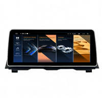 Untuk Mobil BMW Seri 5 F10, Stereo Mobil Android Auto CarPlay, Kamera Mundur, Penyimpanan 64GB, Layar 12.3 inci, Dudukan Dashboard 2DIN Terintegrasi