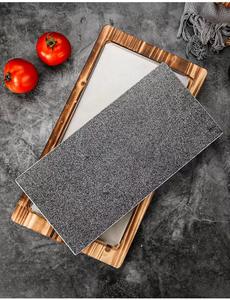 Ristorante che serve cottura bistecca pietra roccia lavica <span class=keywords><strong>granito</strong></span> sfrigolante bistecca calda piatto di pietra e pietra per grigliare Lava fredda - Product Image 4