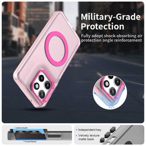 Funda magnética para teléfono móvil <span class=keywords><strong>IMD</strong></span> 3 en 1 para Honor Magic7 Lite/7 Pro/7 PC duro a prueba de golpes + cubierta de TPU - Product Image 2
