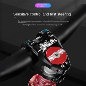 <span class=keywords><strong>Manillar</strong></span> de <span class=keywords><strong>Bicicleta</strong></span> de <span class=keywords><strong>Montaña</strong></span> SHIKRA, Aleación de Aluminio, Corto, CNC, Ultraligero, Hueco, 35 mm, Alta Resistencia, Elevador Rápido XD35, Sin Horquilla - Product Image 3