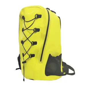 Zaino da Trekking in tela cerata in PVC di grande capacità 30L 500D borsa impermeabile per campeggio da Trekking femminile maschile