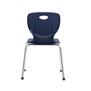 एर्गोनोमिक चेयर स्कूल और होम ऑफिस फर्नीचर 12-24 इंच प्राथमिक छात्र कुर्सी अस्पताल के लिए आरामदायक बैक डिजाइन पीपी सीट - Product Image 4