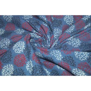 Proveedores de Telas Éticas Hechas a Mano, Tela 100% Algodón Estampada a Mano, Tela Suave Natural Estampada a Mano por Metro - Product Image 6