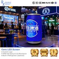 Écran LED à technologie avancée, directement de l'usine, avec taux de rafraîchissement élevé, panneau LED modulaire, écran LED en tissu