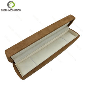 Boîte à bijoux de luxe en daim de qualité supérieure pour bagues, bracelets, pendentifs, boucles d'oreilles, colliers, emballage de bijoux - Product Image 1