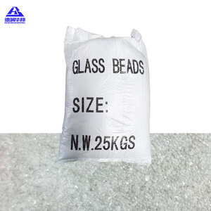 Bán buôn tốt kính phản quang hạt đường đánh dấu microbeads phun cát sản xuất nệm điền-phi kim loại khoáng sản - Product Image 3