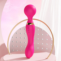 Grenzüberschreitender, doppelseitiger, starker Vibrations-Elektrostab für Frauen, 10 Frequenzstufen, leise, G-Punkt-Massagestab, 100 % wasserdicht