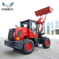 Loader Diesel Bersertifikasi EPA NIMBUS, Harga Grosir, Kustomisasi, Cocok untuk Konstruksi Jalan, Pertanian, dan Kebun