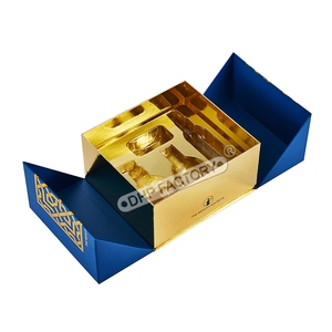 Cylinder Box Unique Cylinder Tube Cardboard Cosmetic Skincare Packaging 2 Side Open Double Door Cosmetic Fragrance Perfume Round Paper Box
