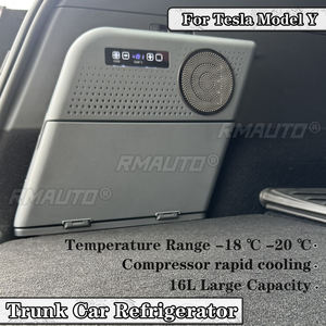 Refrigerador de 16L para Maletero Trasero de Tesla Model Y 2019-2023, Mini Nevera Portátil con Compresor para Refrigeración y Almacenamiento - Product Image 1