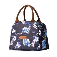 Heopono bolsa portátil estampada, bolsa de alumínio com estampa completa, para crianças, meninas, homens, mulheres