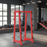 ST-8058 Rack de musculation pour barres droites et courbes, support de rangement pour haltères et barres de musculation