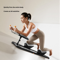 Nouvelle Machine de Fitness Pliable Antidérapante en ABS/EVA pour Musculation et Entraînement de la Force du Core à Domicile (pour la Taille)