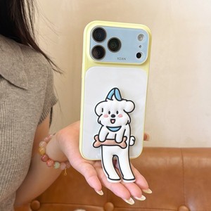 Funda de Teléfono Móvil con Diseño de Animales Divertidos en Colores Neón, con Soporte, para iPhone 17 16 15 Pro Max, Carcasa Trasera con Dibujo de Cachorro - Product Image 5