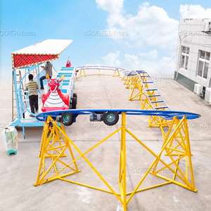 Montaña Rusa Pequeña de Acero Moderna para Carnaval, Modelo Dragón, Portátil, Interior/Exterior, de Zhengzhou, en Venta, con Certificación ISO y CE - Product Image 3