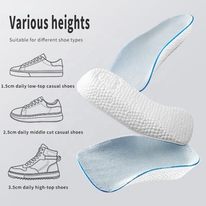 1.5-3.5CM EVA orthopédique soutien de la voûte plantaire <span class=keywords><strong>semelle</strong></span> Invisible hauteur augmentant doux élastique léger ascenseur pour hommes chaussures pour femmes - Product Image 3