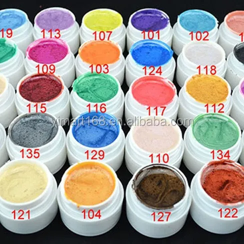 Yimart เจลทาเล็บ30สียาทาเล็บ,เจลทาเล็บ Uv ทาเล็บประกายมุกเจลทาเล็บ UV ขนาด5มล.