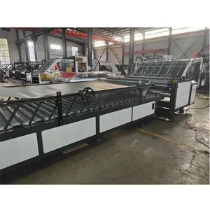 Semi-Automatic Carton Single Facer Flute Board Laminating Machine,Wide Format Laminator