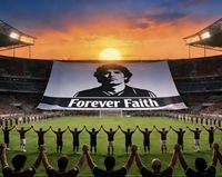 Bannière en vinyle personnalisable, aux couleurs vives, protégée contre les UV, pour la décoration de matchs de football