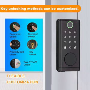 टलॉक टुया ऐप स्मार्ट डेडबोल्ट लॉक इलेक्ट्रॉनिक कीलेस एंट्री फिंगरप्रिंट - Product Image 2