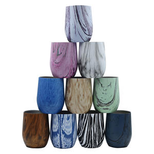 अनुकूलित स्वाइप कप क्रॉस-बॉर्डर स्टेनलेस स्टील यू-आकार 304 बड़े पेट 12 औंस - Product Image 5