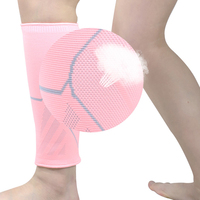 Manchons de compression de mollet pour hommes et femmes Manchon de compression de jambe Attelle de mollet