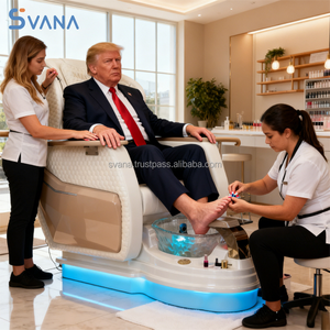 Chaise de pédicure électrique sans tuyau pour salon de beauté, fauteuil de massage confortable pour spa des pieds - Product Image 2