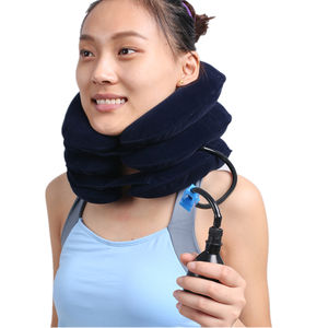 Mezza flanella morbida trazione del collo a pressione d'aria collare cervicale dispositivo di trazione cervicale trazione gonfiabile del collo dell'aria - Product Image 4