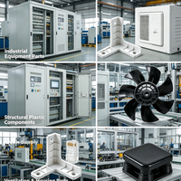 OEM Custom Injection Molded Plastic Components for Consumer Electronics, Home Appliances and Industrial Equipment