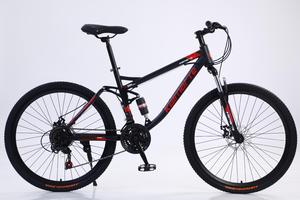 Sepeda Gunung Suspensi Ganda 24/26 Inci, Peredam Kejut Pegas Ganda, Nyaman, Kasual, Segala Medan - Product Image 4
