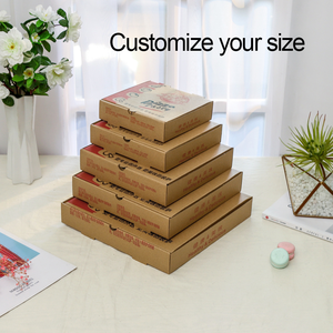 Bán Buôn Bánh <span class=keywords><strong>Pizza</strong></span> Hộp Với Logo Tùy Chỉnh Dùng Một Lần 6 7 8 9 10 12 13 14 Inch Hộp Ăn Trưa Với Chủ Nhanh Chóng Bao Bì Thực Phẩm Bánh <span class=keywords><strong>Pizza</strong></span> Hộp - Product Image 3