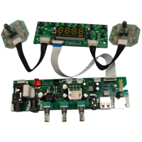 Módulo Amplificador Decodificador de Audio Bluetooth HL-A1019 con Función de Grabación por Tarjeta USB y TF