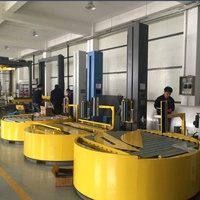 Máquina Envolvedora de Palés Automática HEKON HK-2000FZ con Plato Giratorio y Preestiramiento