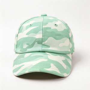 Gorra de Béisbol Ajustable de 6 Paneles con Estampado de Camuflaje, Estilo Vintage, Urbana, Deportiva, a Rayas, Estilo Y2K - Product Image 3