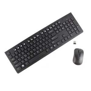 VOCM Teclado y ratón de alta calidad Combos Membrana Keyswitch Teclados de computadora para oficina